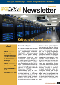 DKKV Newsletter #1 2018