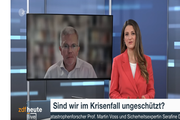 Fernsehbeitrag von Prof. Martin Voss: Wie krisenfest ist Deutschland?