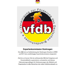 Expertenkommission Starkregen