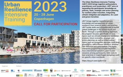 CALL FOR PARTICIPATION: Urban Resilience Intensive Training 2023