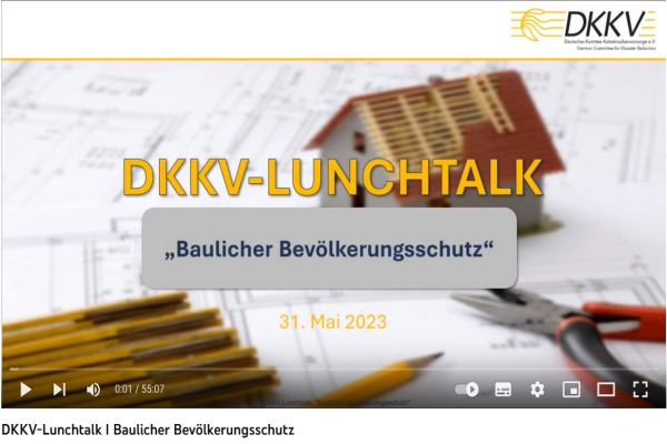 Highlights des DKKV-Lunchtalk zum baulichen Bevölkerungsschutz