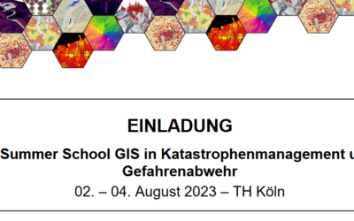 3. Summer School GIS in Katastrophen-management und Gefahrenabwehr am IRG der TH Köln