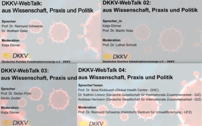 DKKV-WebTalk Serie: aus Wissenschaft, Praxis und Politik im Kontext der Covid-19 Pandemie