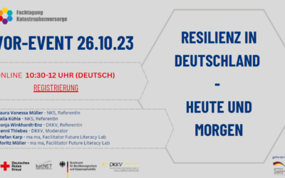 Resilience in Germany – Today and Tomorrow