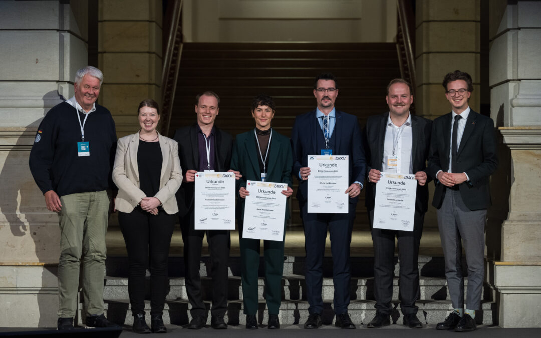 Award ceremony for the DKKV Promotional Award 2022 and 2023 in Berlin