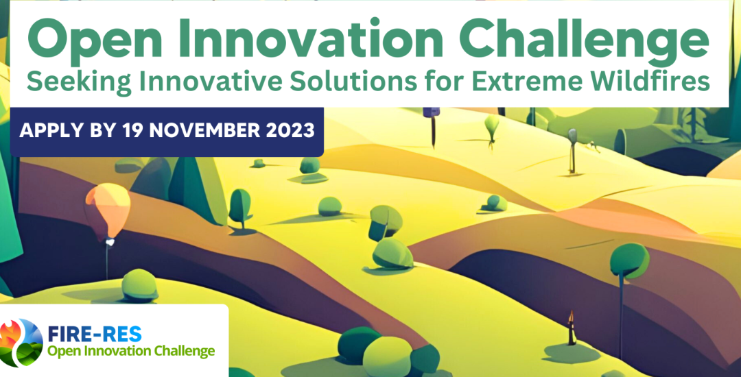 Fire-res open innovation Challenge now open