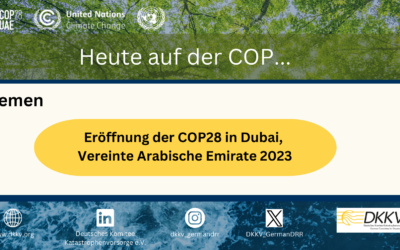 Eröffnung der UN Klimakonferenz – United Arab Emirates 2023 (COP28)