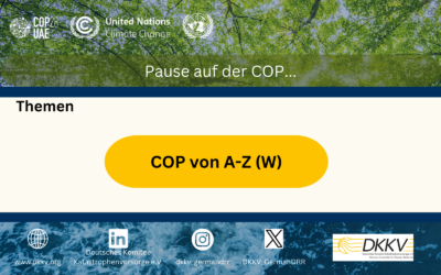 COP von A-Z (W) – Pause auf der COP