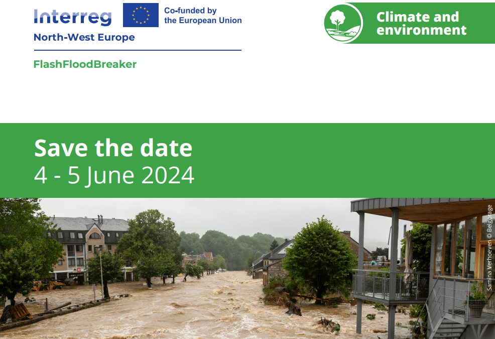 Save the date – Launch conference of the FLASHFLOODBREAKER project on June 4