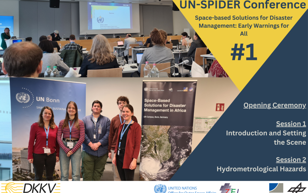 UN-SPIDER Conference – Space-based Solutions for Disaster Management: Early Warnings for All – Day 1