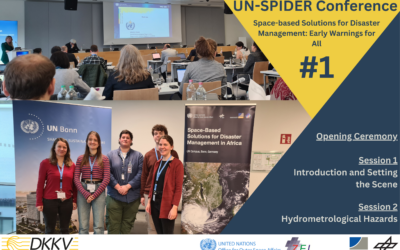 UN-SPIDER Conference – Space-based Solutions for Disaster Management: Early Warnings for All – Tag 1