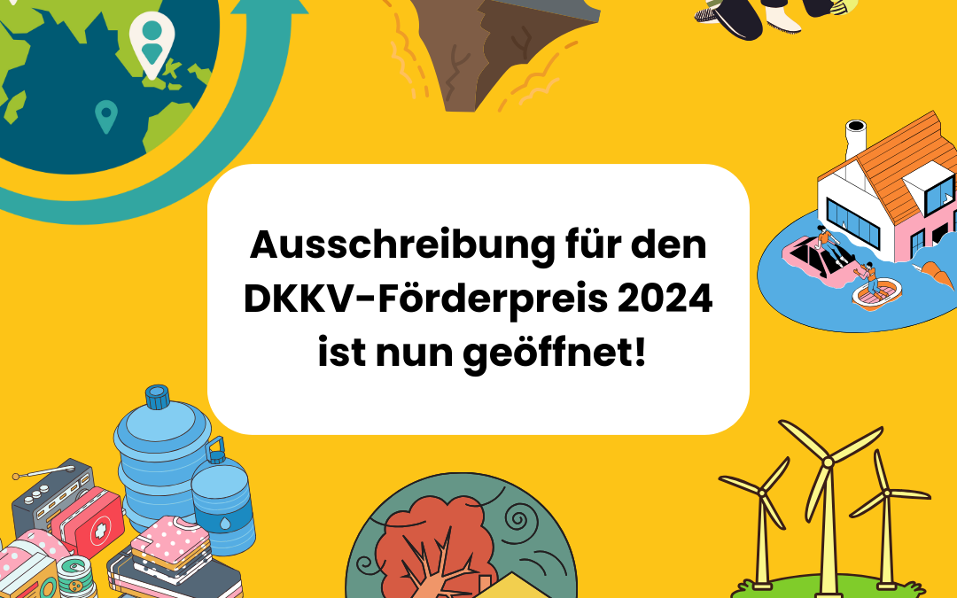 Ausschreibung des DKKV-Förderpreis 2024 geöffnet!