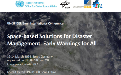 PUBLICATION OF THE REPORT ON THE UN-SPIDER BONN INTERNATIONAL CONFERENCE