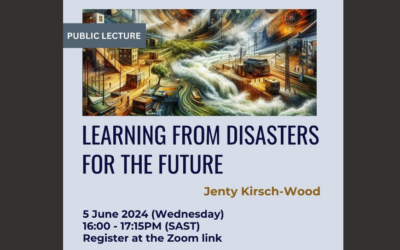 EVENT NOTICE: WEBINAR ‘LEARNING FROM DISASTERS FOR THE FUTURE’