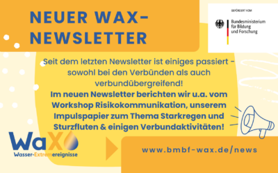 8. WaX-Newsletter erschienen