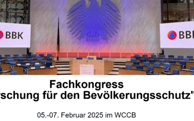 Fachkongress „Forschung für den Bevölkerungsschutz“ und call for papers