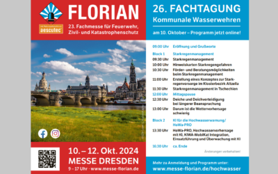 26th symposium on municipal waterworks at FLORIAN 2024