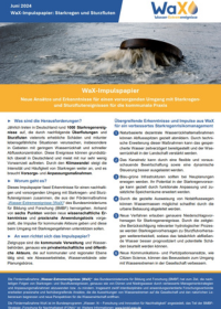 Flyer: Recommendations for flooding