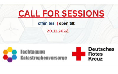 Call for Sessions Fachtagung Katastrophenvorsorge