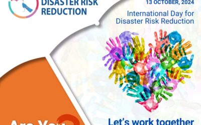 Today is International Day for Disaster Risk Reduction