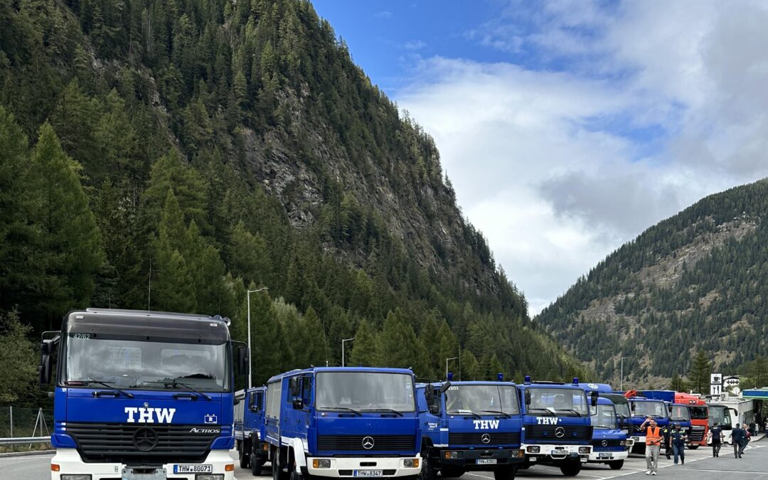 THW hands over more than 250 vehicles to Tunisian civil defence in eleven years