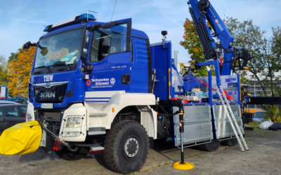 THW receives new specialised vehicles