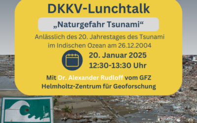 DKKV-Lunchtalk “Natural hazard tsunami”