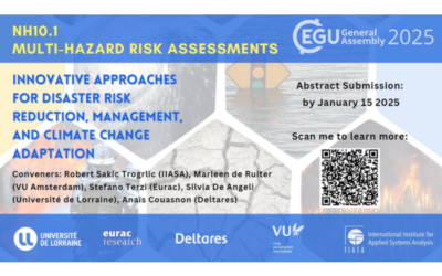 Call For abstarcts for EGU 2025 Session NH10.1