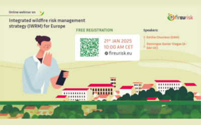 Webinar on integrated wildfire risk management strategy (IWRM) for Europe