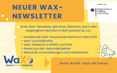 WaX Newsletter Erschienen