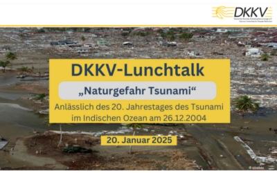 DKKV-lunchtalk “Natural hazard tsunami”