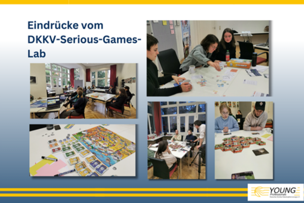 Serious-Games-Lab und Videodreh in der DKKV-Geschäftsstelle