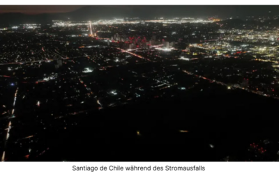 Stromausfall in Chile