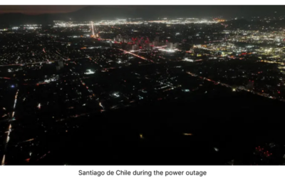 Power outage in Chile