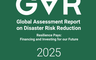 Publication of the Global Assessment Report 2025