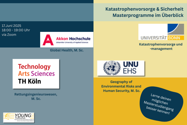 Sicherheit & Katastrophenvorsorge – Masterprogramme im Überblick