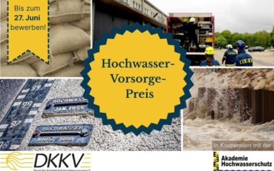 Erinnerung zur Bewerbung für den Hochwasser-Vorsorge-Preis 2025