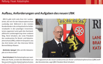 Das neue Landesamt für Brand- und Katastrophenschutz (LfBK) in Rheinland-Pfalz