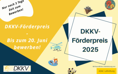 Reminder – DKKV Sponsorship Award 2025 – Only 3 days left until the application deadline!