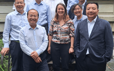 DKKV visit by a delegation from China