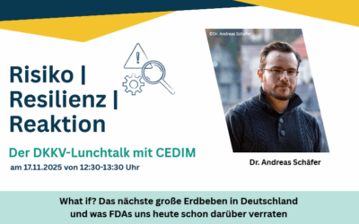 Risiko I Resilienz I Reaktion: Fünfte Lunchtalk-Session am Montag!