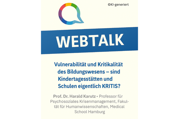 Jetzt Anmelden zum Webtalk zur Katastrophenvorsorge am 13. Januar 2026