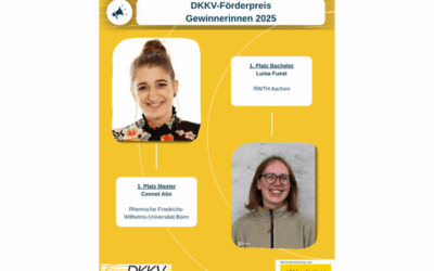 Gewinnerinnen des DKKV-Förderpreis 2025 stehen fest