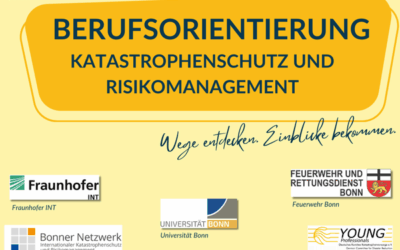 Berufsorientierung in der Katastrophenvorsorge – Event der Young Professionals