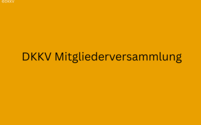 DKKV Mitgliederversammlung 2025