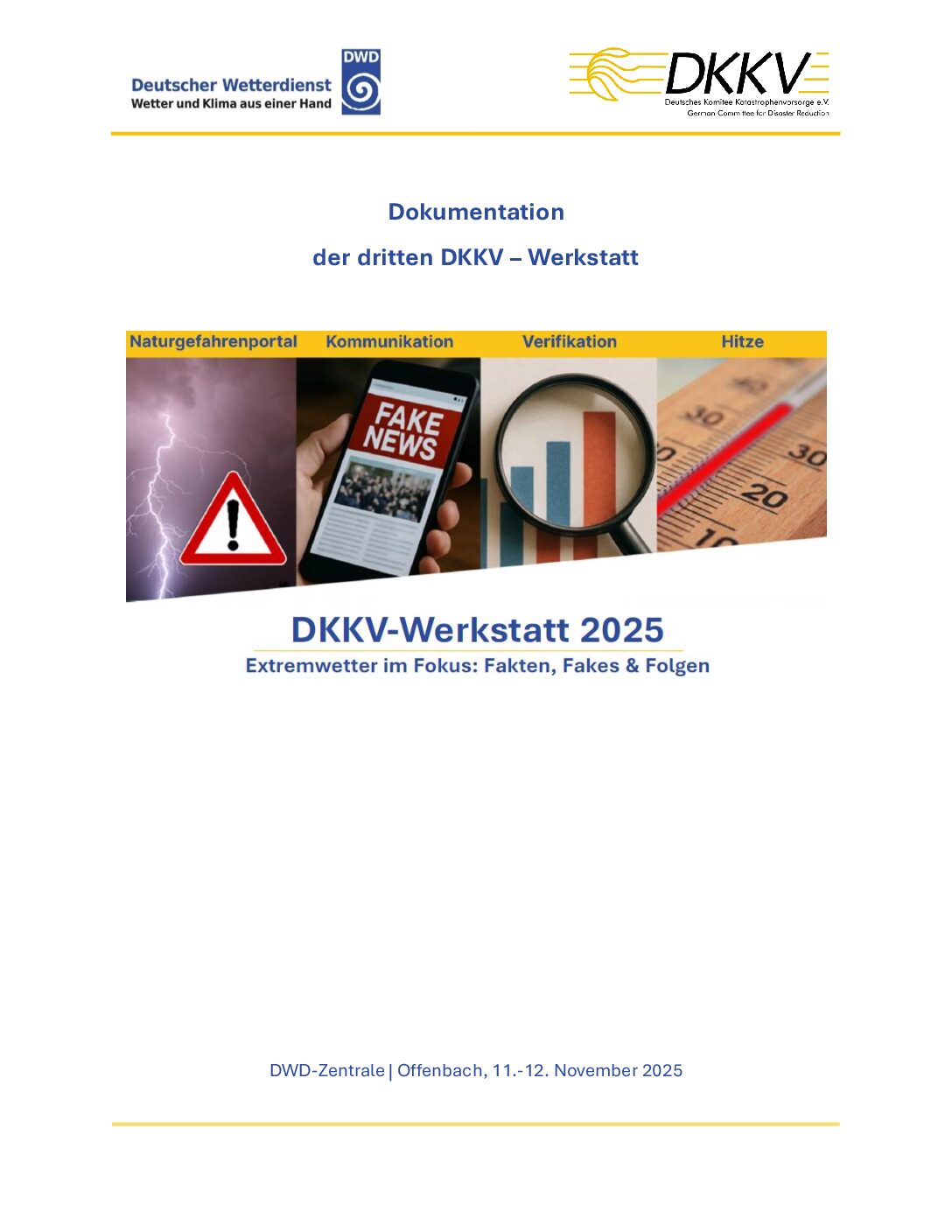 DKKV Werkstatt 2025 Dokumentation