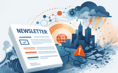 Newsletter der Nationalen Plattform Resilienz: Bericht, internationale DRR-Treffen und neue Risikodaten