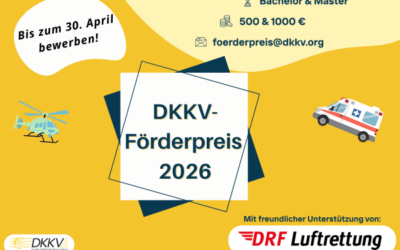 DKKV Promotional Award 2026 now open for submissions