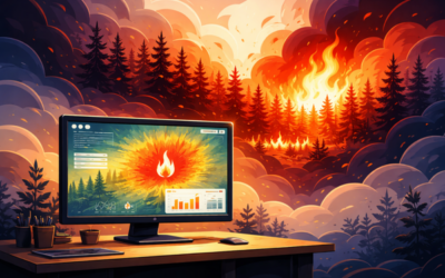 AI significantly improves wildfire forecasting