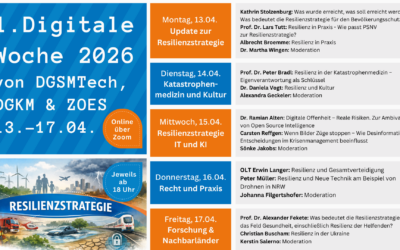 Digitale Woche 2026: Resilienz im Bevölkerungsschutz